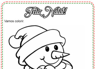 Arquivos Boneco De Natal Para Colorir Cantinho Do Eva