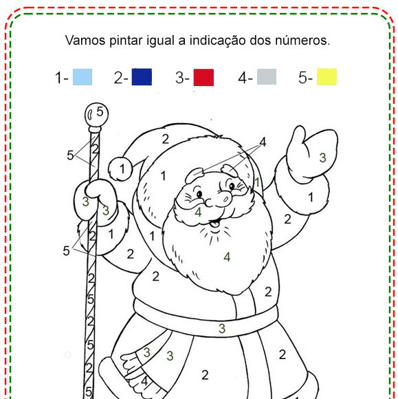 Desenho Para Colorir Natal Cantinho Do Eva