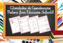Atividades Coordenação Motora Fina Educação Infantil Atividades Coordenação Motora Fina Educação Infantil