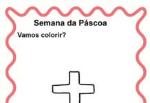 Atividade Páscoa Cristã (1) atividades para colorir verdadeira páscoa