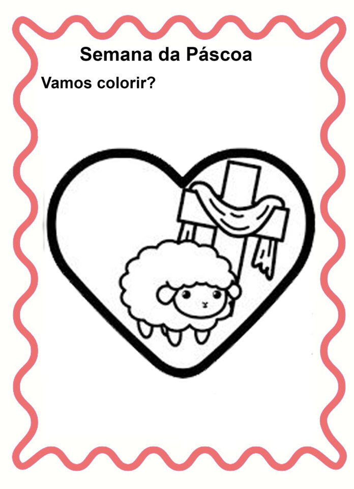 atividades para colorir verdadeira páscoa