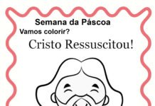 Atividade Páscoa Cristã (3) atividades para colorir verdadeira páscoa