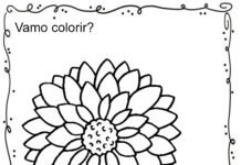 Flores para colorir (2) flores para colorir