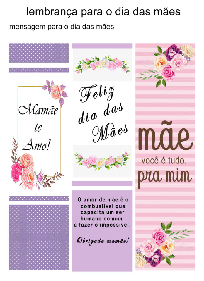 cartão dia das mães