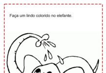 Elefante para Colorir (1) elefante para colorir
