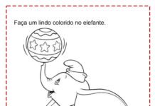 Elefante para Colorir (6) elefante para colorir