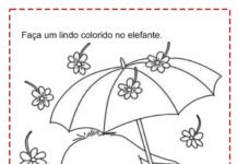 Elefante para Colorir (7) elefante para colorir