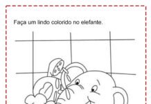 Elefante para Colorir (8) elefante para colorir