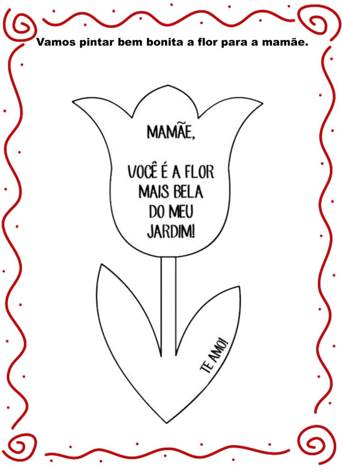 Atividades para o dia das mães