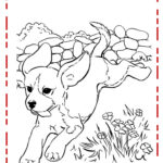 desenho de cachorro para colorir