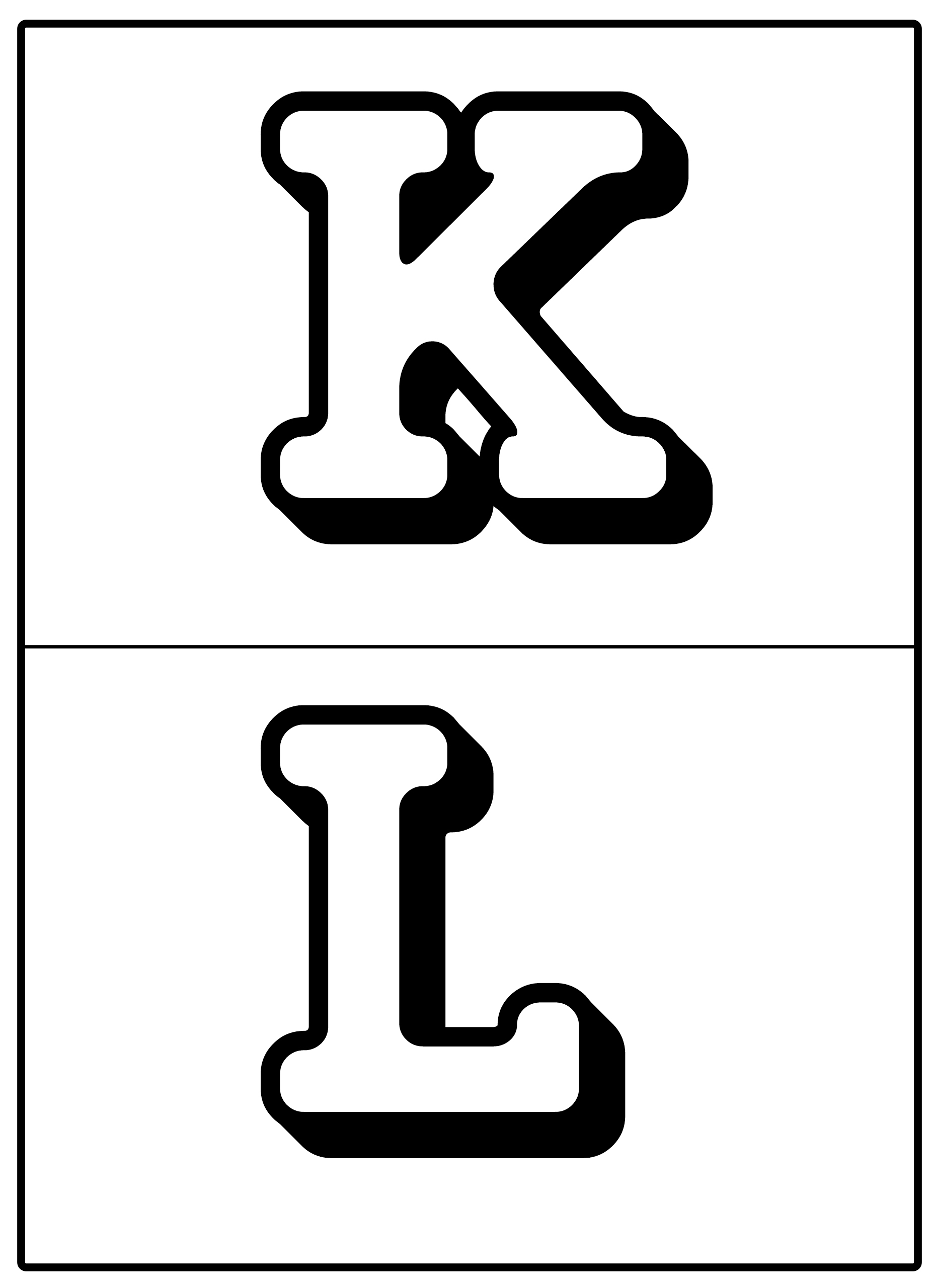 letras do alfabeto para imprimir