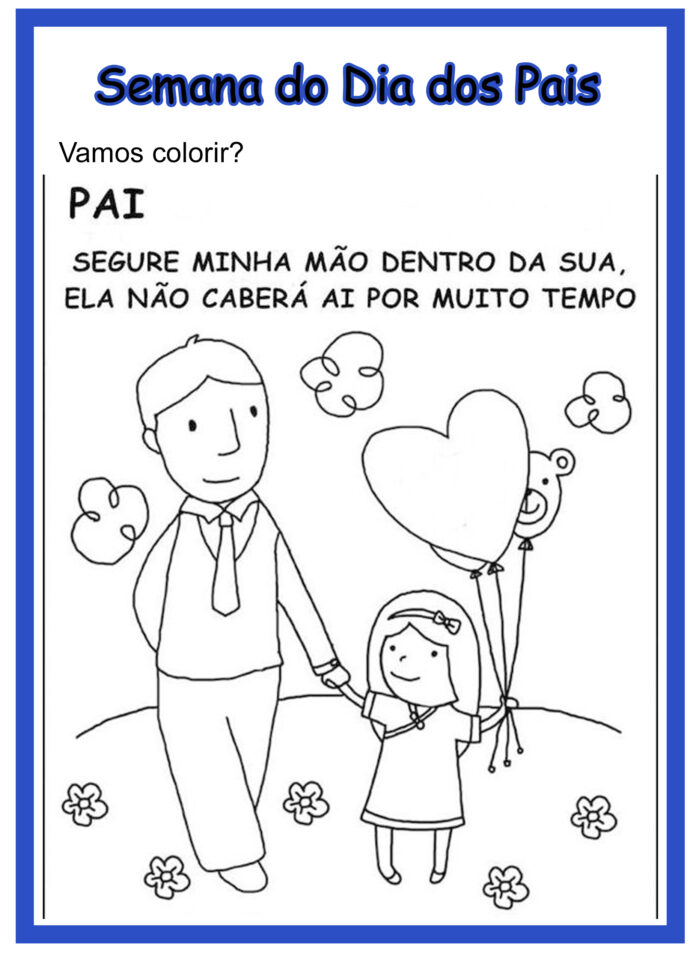 atividades dia dos pais