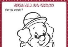 Desenho para colorir de Circo (2) desenho para colorir de circo