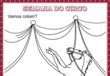 Desenho para colorir de Circo (6) desenho para colorir de circo