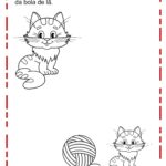 gatinho para colorir