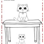 gatinho para colorir