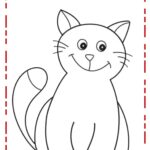 gatinho para colorir