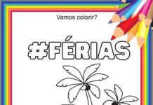 Atividade para Colorir Boas Férias (1) atividade para colorir boas férias