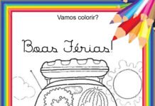 Atividade para Colorir Boas Férias (2) atividade para colorir boas férias