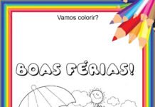 Atividade para Colorir Boas Férias (3) atividade para colorir boas férias