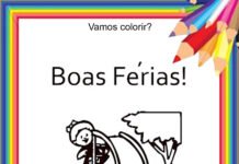 Atividade para Colorir Boas Férias (7) atividade para colorir boas férias