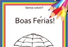 Atividade para Colorir Boas Férias (8) atividade para colorir boas férias