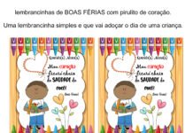 Lembrancinha Boas Férias Educação Infantil (3) lembrancinha boas ferias educação infantil