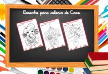Desenho para colorir de Circo desenho para colorir de circo