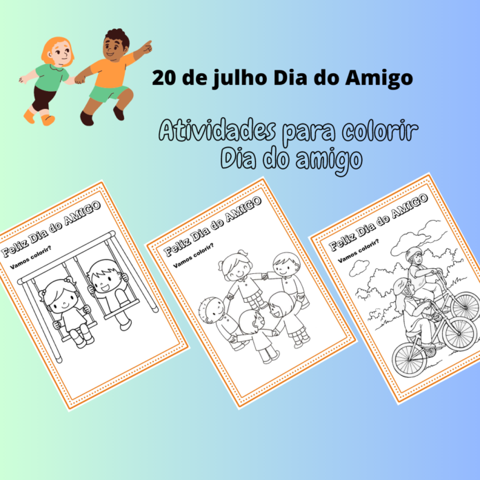 atividade para o dia do amigo