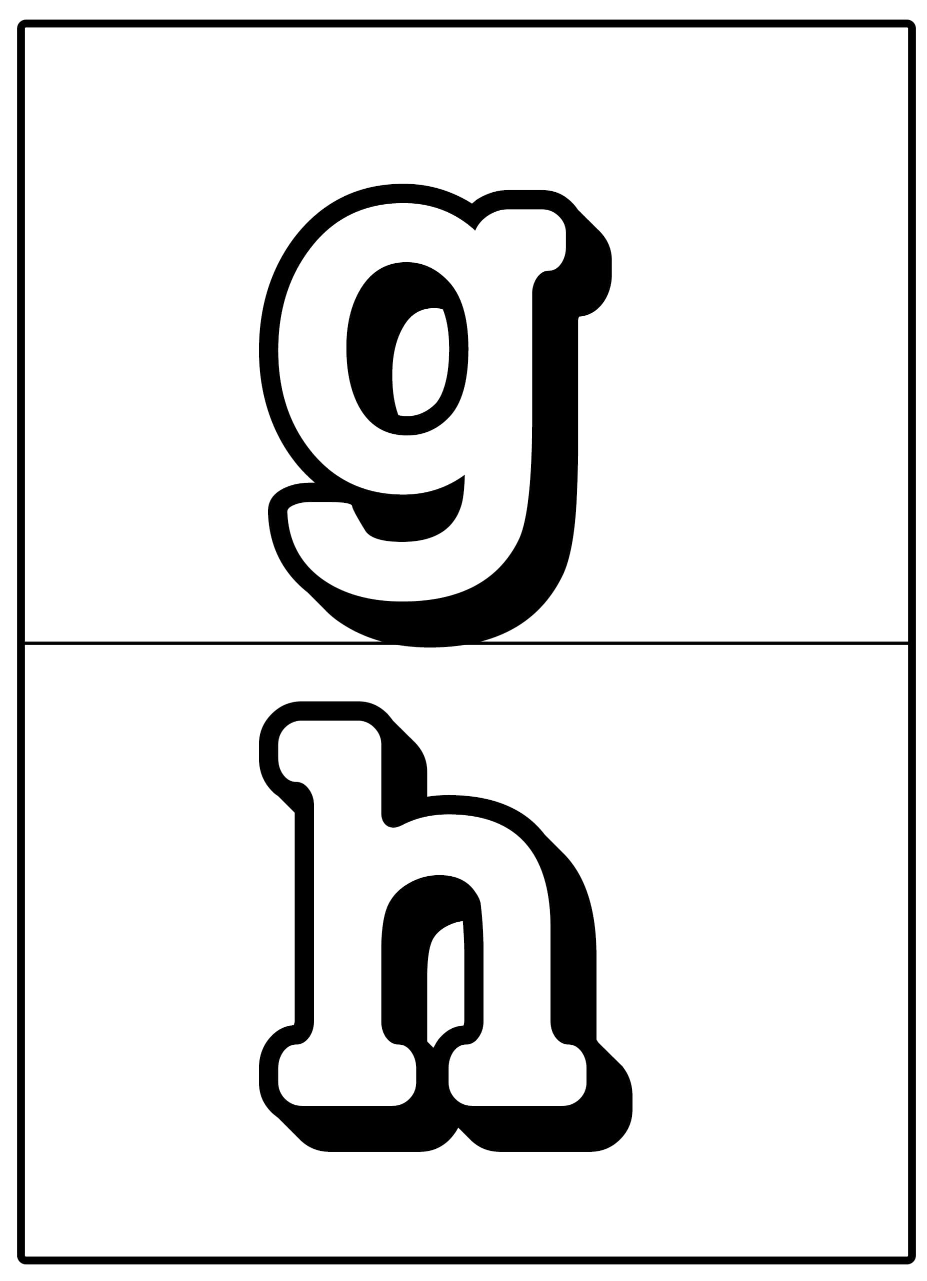 alfabeto para imprimir