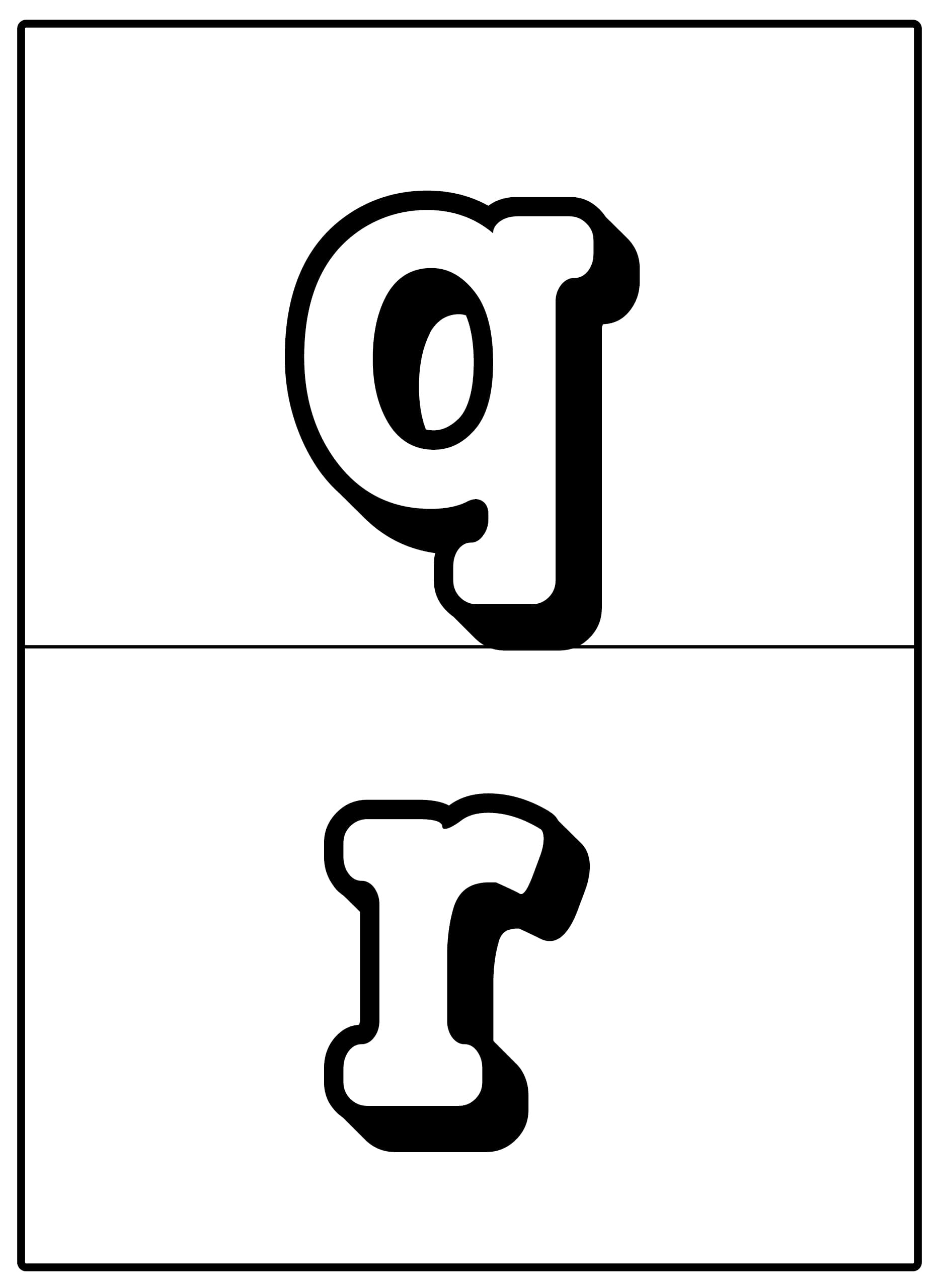 alfabeto para imprimir