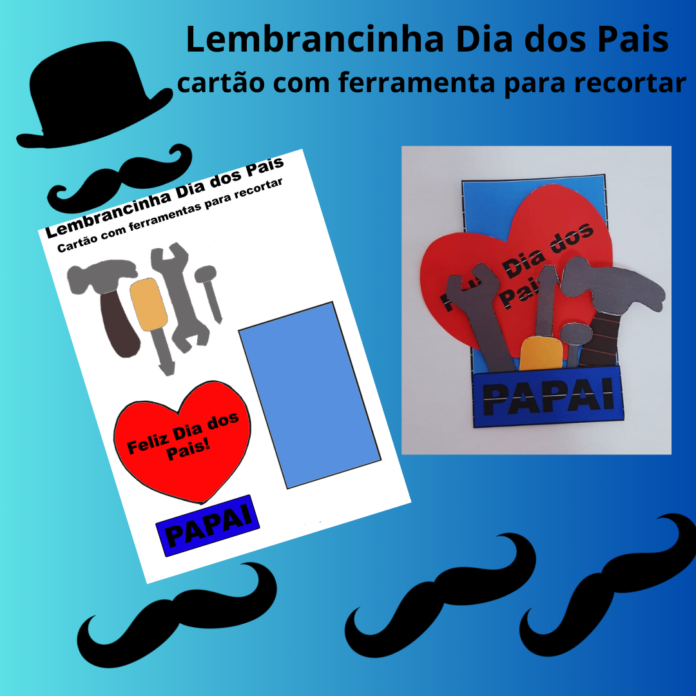 cartão para o dia dos pais para imprimir,