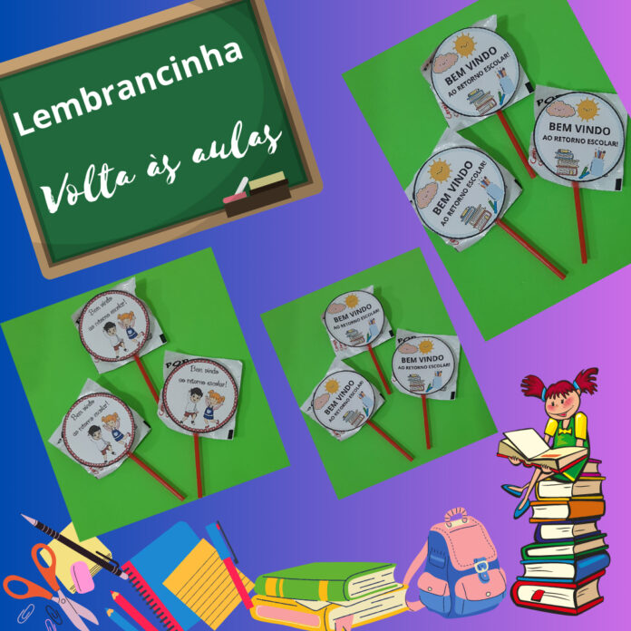 lembrancinha de volta as aulas educação infantil