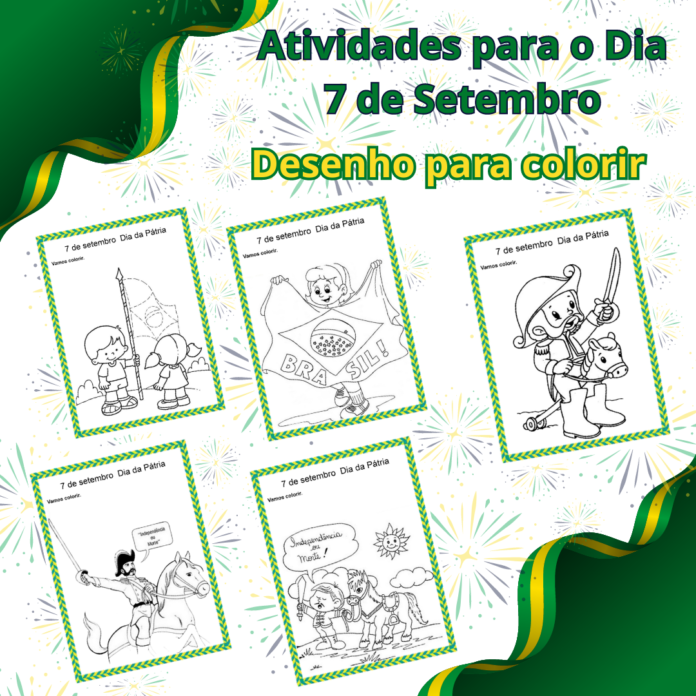 atividades do dia 7 de setembro para educação infantil