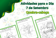 Atividades para o Dia 7 de Setembro atividades para o dia 7 de setembro