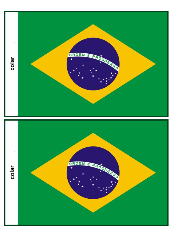 bandeirinha do brasil para imprimir