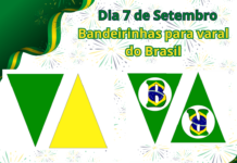 Bandeirinhas do Brasil para imprimir bandeirinhas do brasil para imprimir