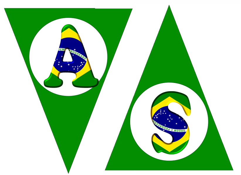 bandeirinhas do brasil para imprimir