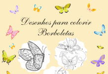 Desenho de Borboleta para Colorir desenho de borboleta para colorir