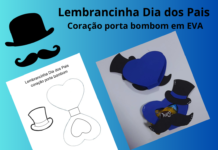 Lembrancinha Dia dos Pais em eva lembrancinha dia dos pais em eva