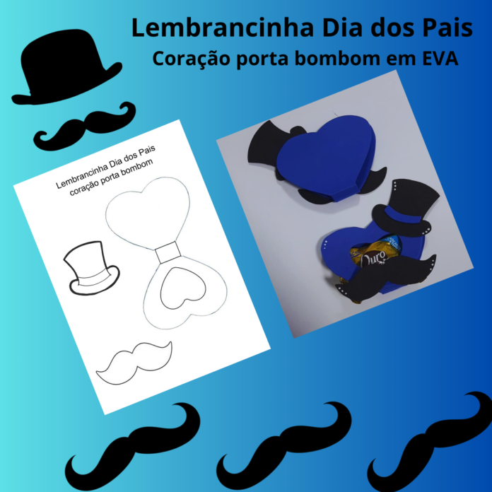 lembrancinha dia dos pais em eva