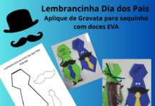 Lembrancinha Dia dos Pais eva com molde lembrancinha dia dos pais eva com molde