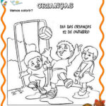 atividades para colorir dia das crianças