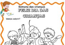 17 Atividades para colorir Dia das Crianças atividades para colorir dia das crianças