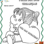 desenho para colorir dia das crianças