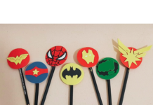 7 Ponteiras de Lápis em EVA (moldes) 7 Ponteira de lápis em eva molde