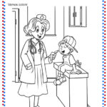 Desenho para colorir Dia do Médico