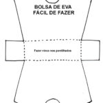 bolsa de eva para lembrancinha