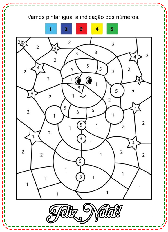 Natal para colorir 157 –  – Desenhos para Colorir