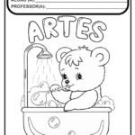 capa de caderno educação infantil para imprimir
